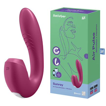 App Controlled Vibrator - Satisfyer Sunray Berry