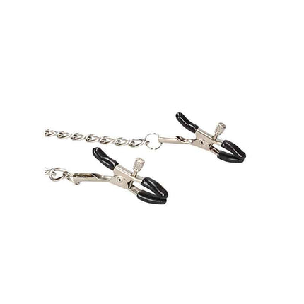 Nipple Clamps Black & Silver