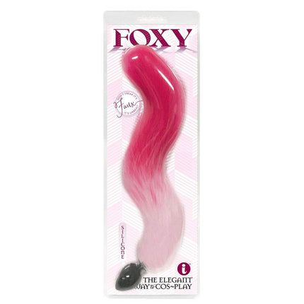 Fox Tail Butt Plug Pink