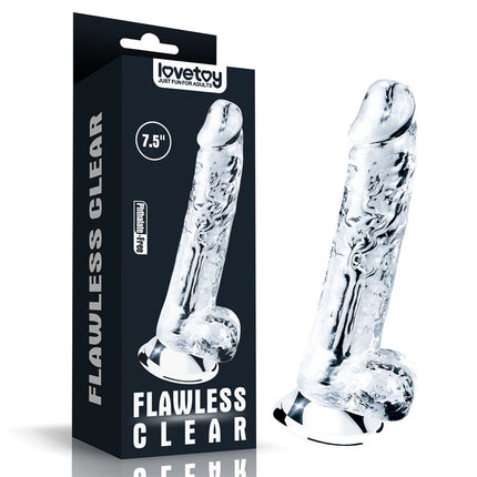 Lovetoy Flawless Dildo Clear