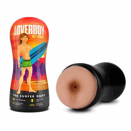 Loverboy The Surfer Dude - Flesh Male Ass Stroker Collection