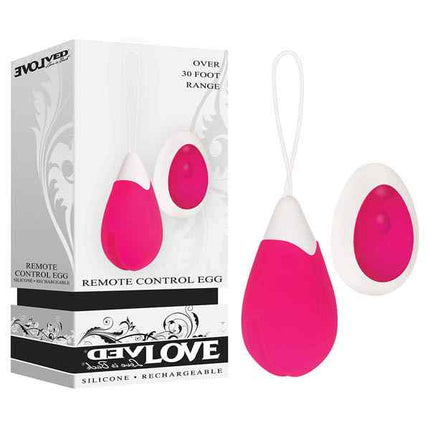 Remote Control Vibrator - Pink Evolved