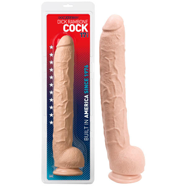 Dick Rambone Cock - 17 Inch Flesh Dildo