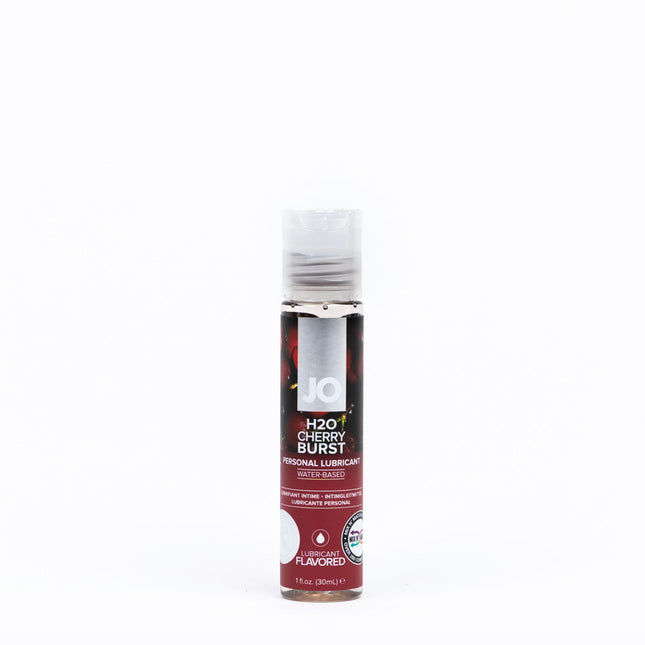 JO H2O Cherry Burst Water Based Lubricant - 30ml Bottle