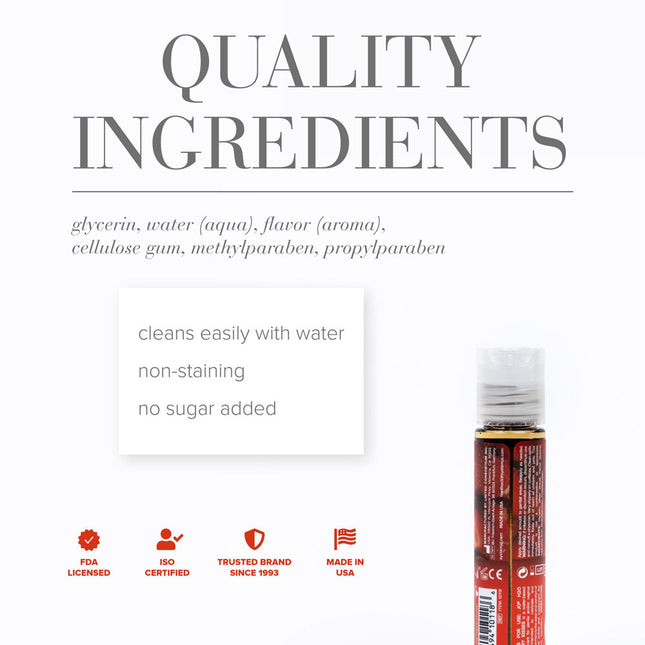 JO H2O Strawberry Kisses Water Based Lubricant - 30ml Bottle