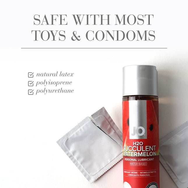 JO H2O Succulent Watermelon Water Based Lubricant - 30ml Bottle