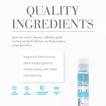 JO H2O Water Based Lubricant - 30ml Bottle