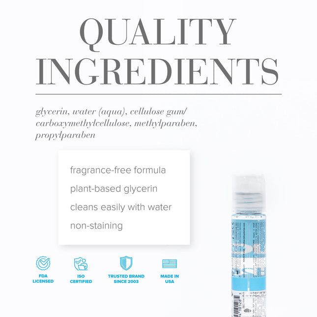 JO H2O Water Based Lubricant - 30ml Bottle