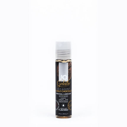 JO Gelato Decadent Double Chocolate Water Based Lubricant - 30ml Bottle