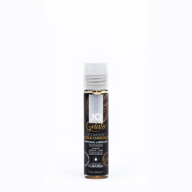 JO Gelato Decadent Double Chocolate Water Based Lubricant - 30ml Bottle