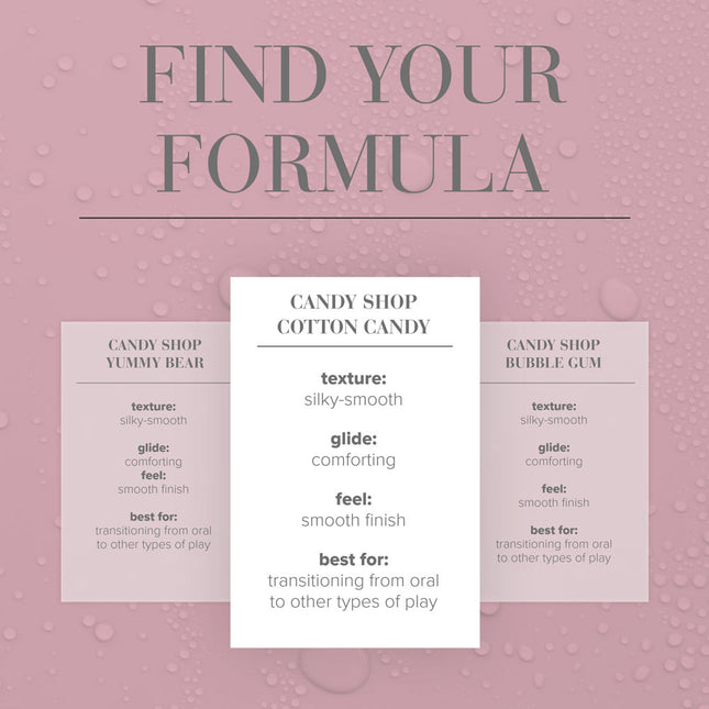 JO Candy Shop Cotton Candy Water Based Lubricant - 60ml Bottle