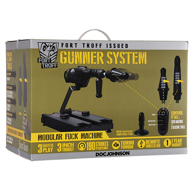 Fort Troff Gunner System - 3-In-1 Modular Sex Machine