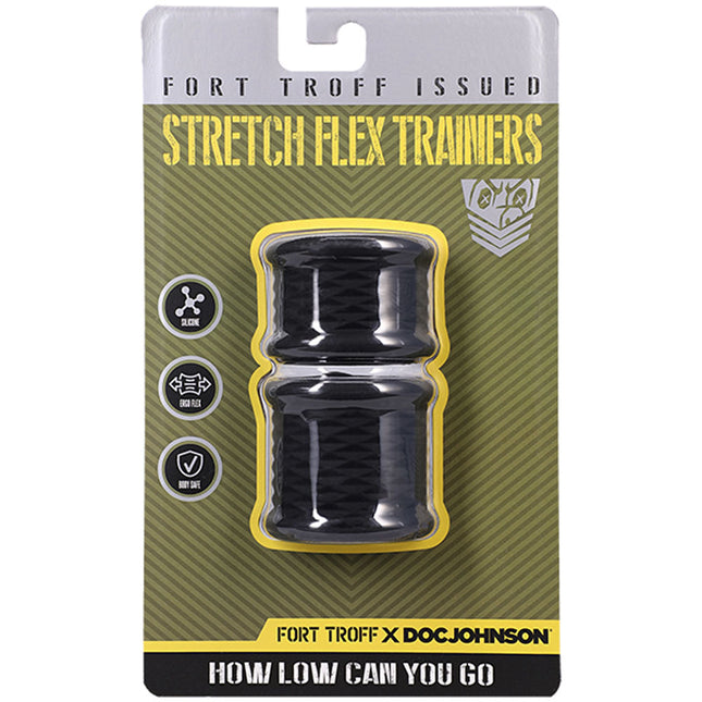 Fort Troff Stretch Flex Trainers Black Ball Stretchers - Set of 2