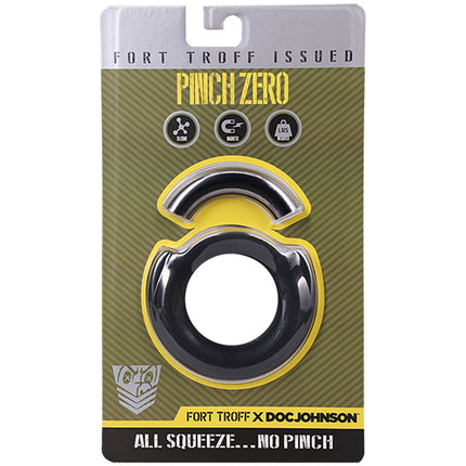Fort Troff Pinch Zero - Black Cock Ring