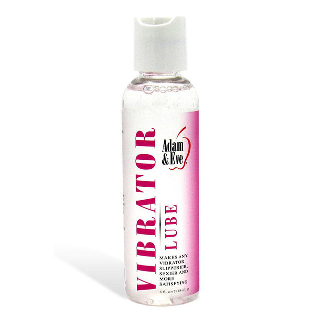Adam & Eve VIBRATOR LUBE Water Based Lubricant - 118 ml (4 oz) Bottle