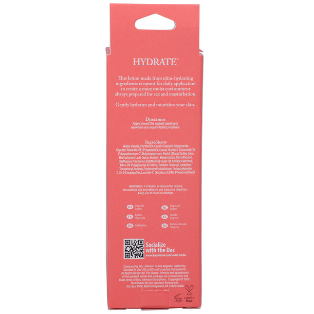 HYDRATE Daily Vaginal Lotion 56 gram Directions