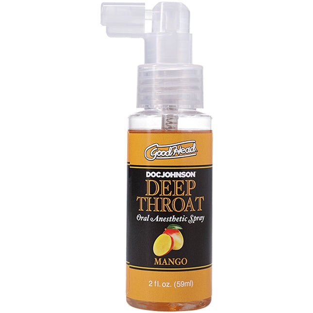 GoodHead Deep Throat Spray - Mango 59ml Bottle