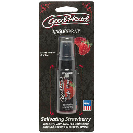 GoodHead Tingle Spray Salivating Strawberry 29ml Bottle