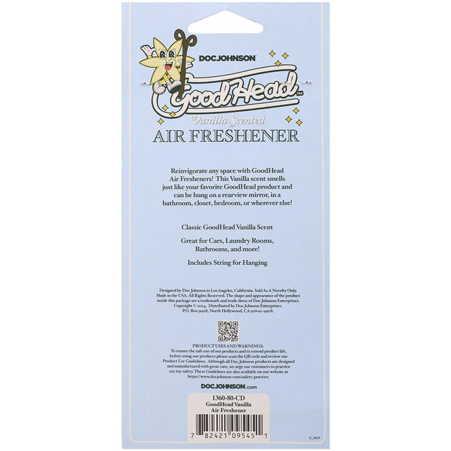 GoodHead Air Freshener - Vanilla Scented
