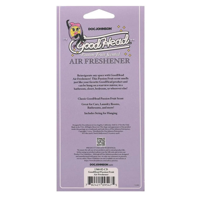 GoodHead Air Freshener - Passion Fruit Scented