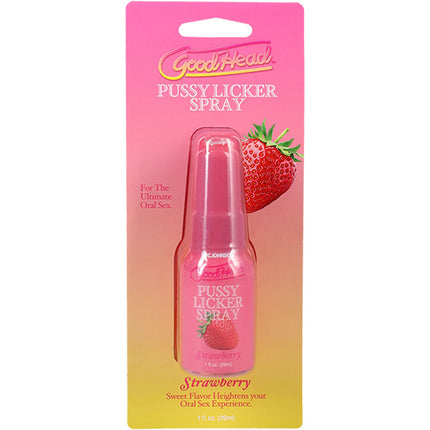 GoodHead Pussy Licker Spray Strawberry - 29ml Bottle