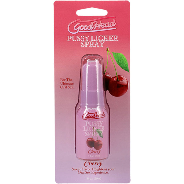 GoodHead Pussy Licker Spray Cherry - 29ml Bottle