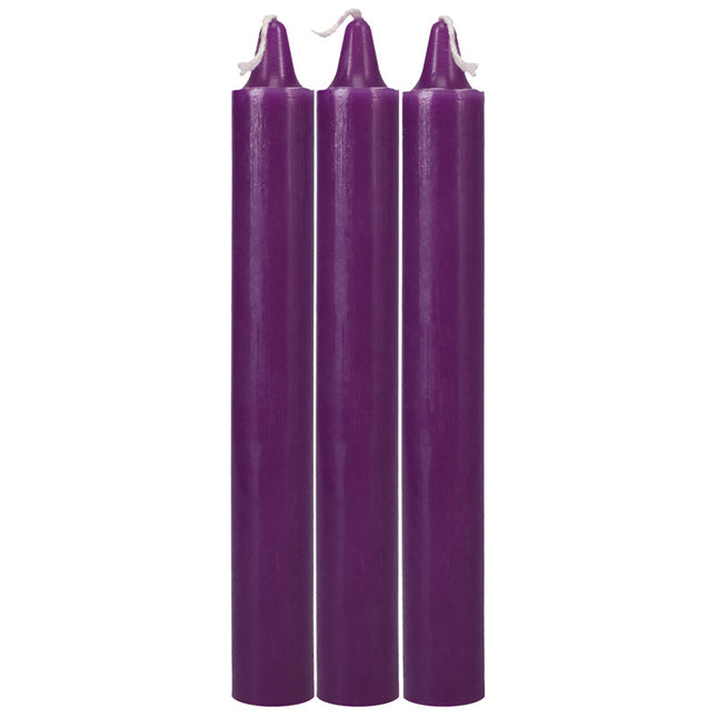 Doc Johnson Japanese Drip Candles - Purple (3 Pack)