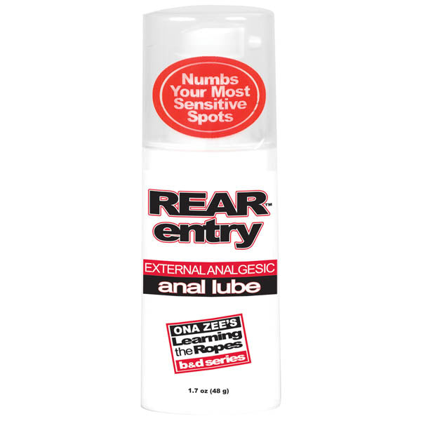 Ona Zee's Rear Entry Desensitising Anal Lubricant - 48g Bottle