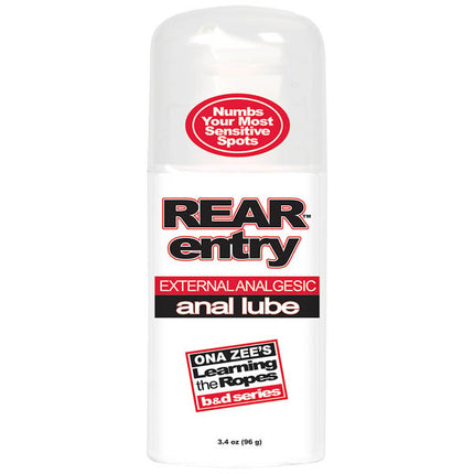 Ona Zee's Rear Entry Desensitising Anal Lubricant - 96g Bottle