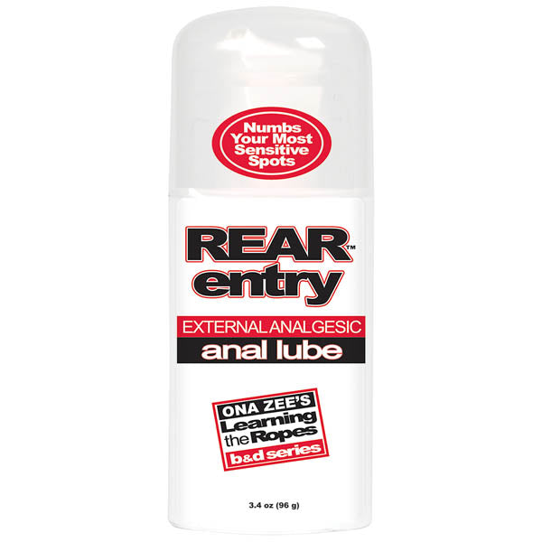 Ona Zee's Rear Entry Desensitising Anal Lubricant - 96g Bottle