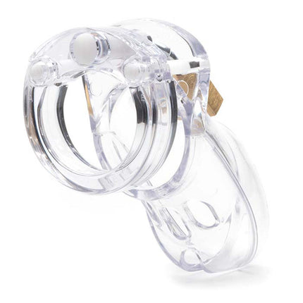 CB-3000 Chastity Cock Cage Kit - Clear 3 Inch