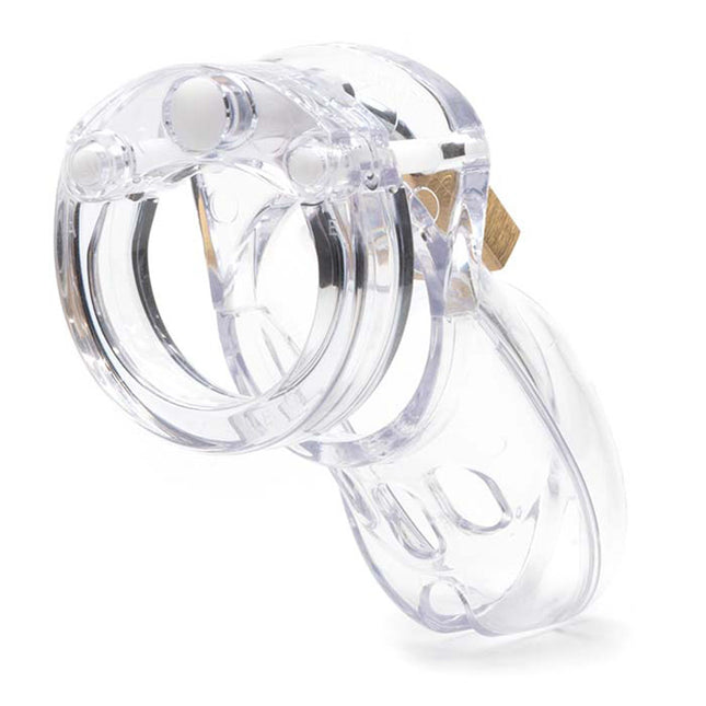 CB-3000 Chastity Cock Cage Kit - Clear 3 Inch