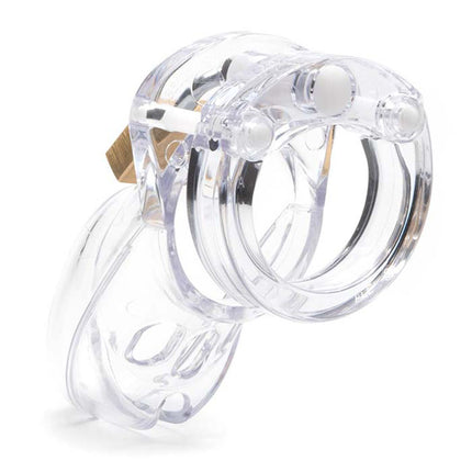 CB-3000 Chastity Cock Cage Kit - Clear 3 Inch