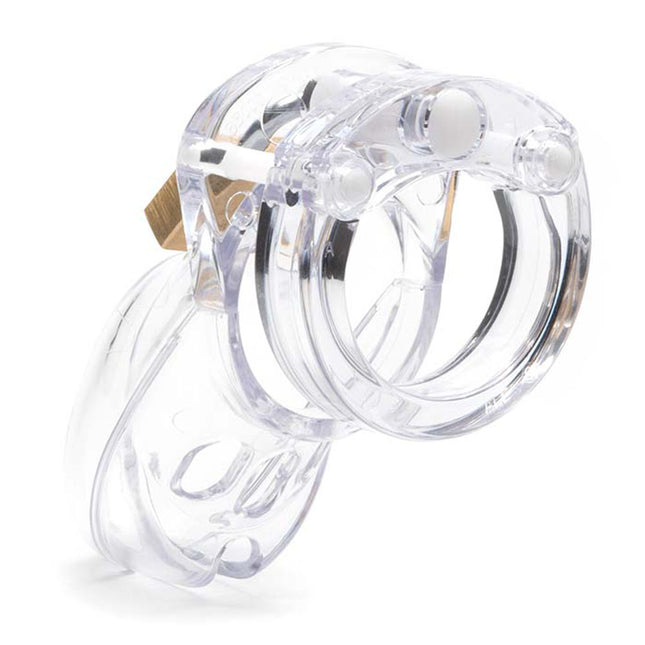 CB-3000 Chastity Cock Cage Kit - Clear 3 Inch