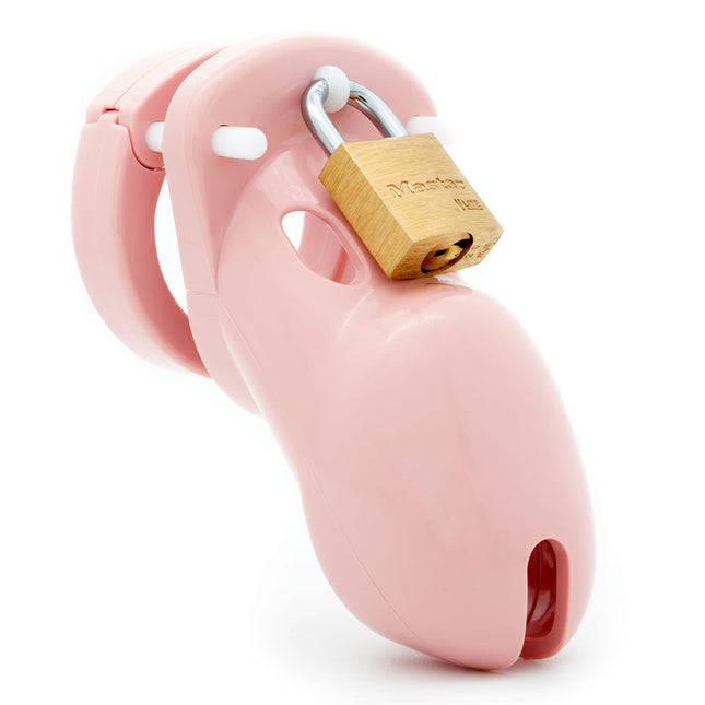 CB-3000 Chastity Cock Cage Kit - Pink 3 Inch