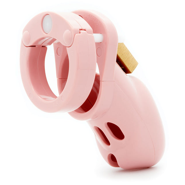 CB-3000 Chastity Cock Cage Kit - Pink 3 Inch