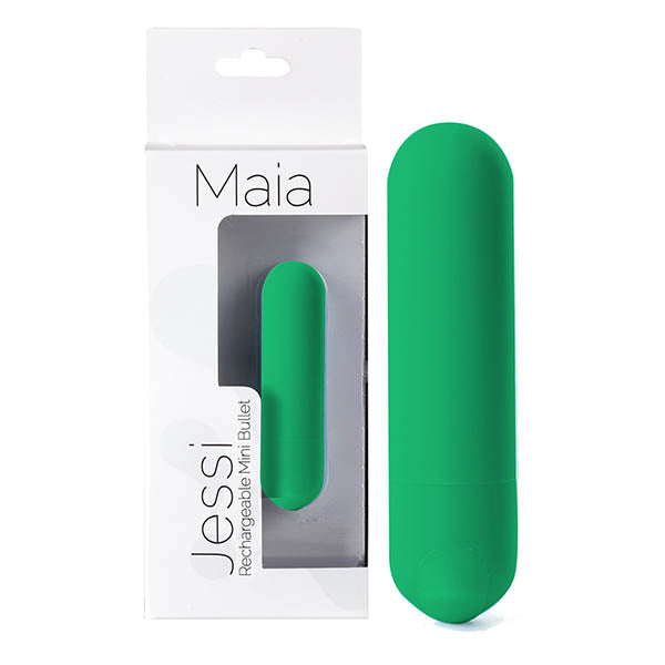 Maia Jessi Emerald Green 7.6cm Bullet Vibrator