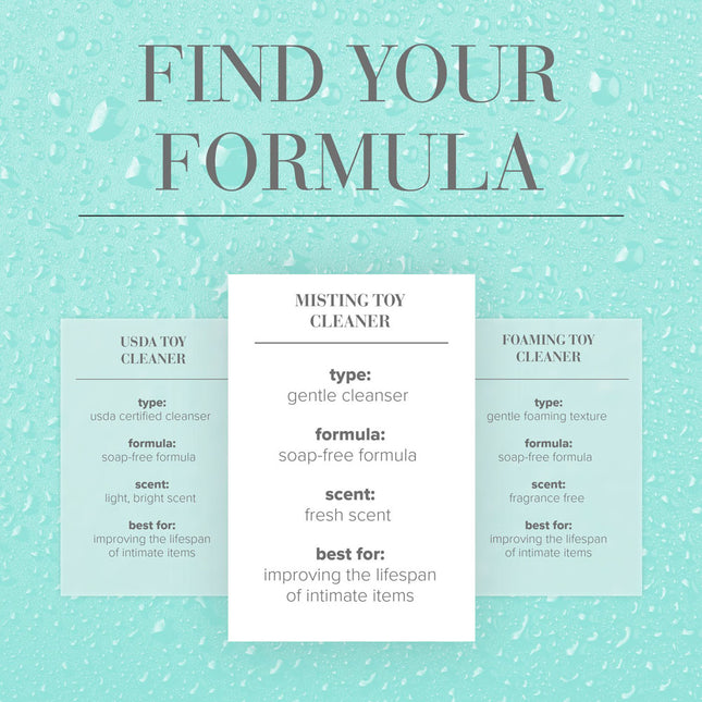 JO Misting Toy Cleaner - 120ml Spray Bottle