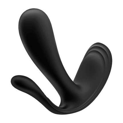 Satisfyer Top Secret Black Wearable Vibrator Two motors