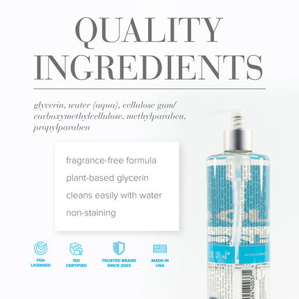 JO H2O Water Based Lubricant - 480ml Bottle