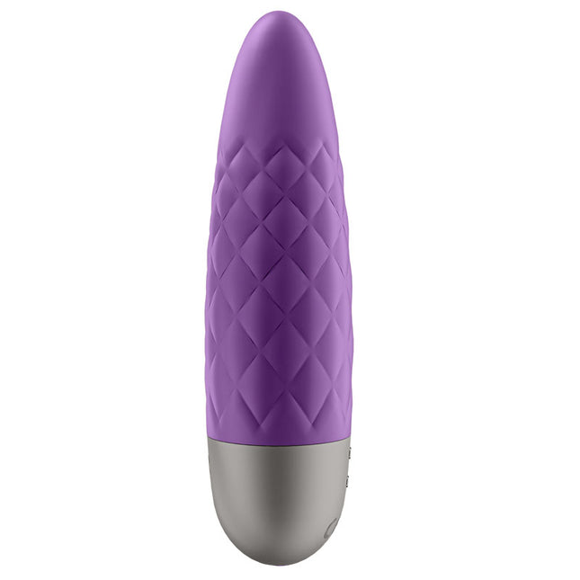 Satisfyer Ultra Power Bullet 5 Purple Vibrator Rear View