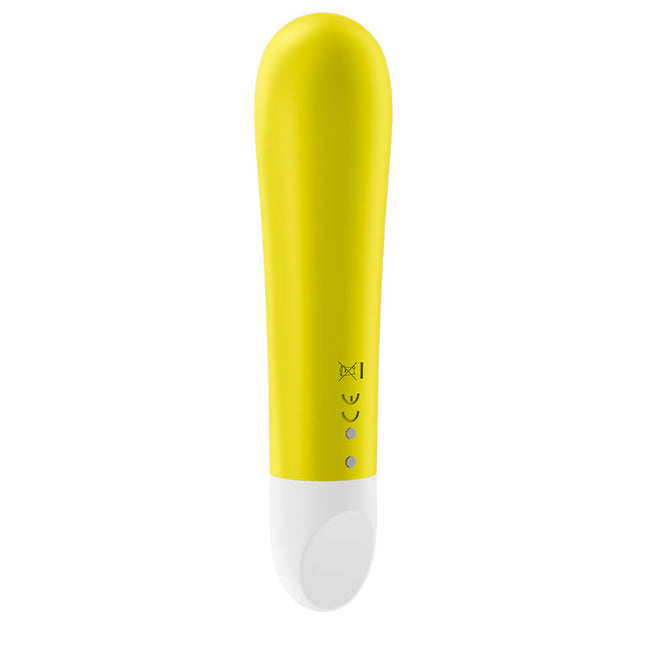 Rear Side View of Satisfyer Ultra Power Bullet 1 Yellow Vibrator