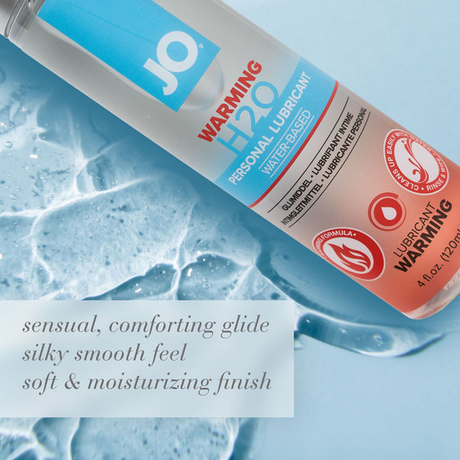 JO H2O Water Based Warming Lubricant - 60ml Bottle
