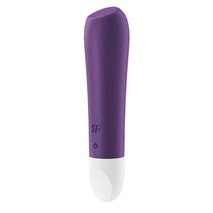 Satisfyer Ultra Power Bullet 2 Purple Vibrator Front side View