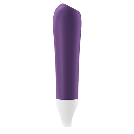 Satisfyer Ultra Power Bullet 2 Purple Vibrator Side View
