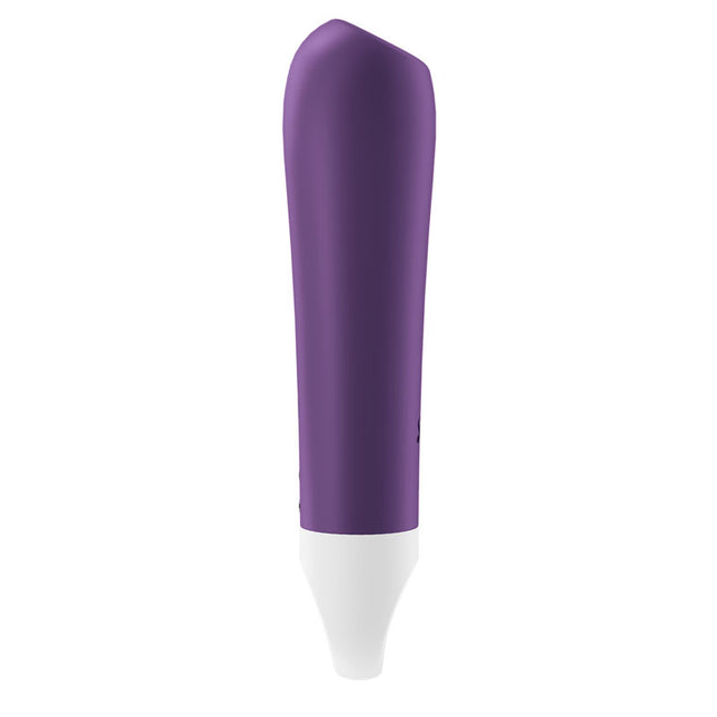 Satisfyer Ultra Power Bullet 2 Purple Vibrator Side View