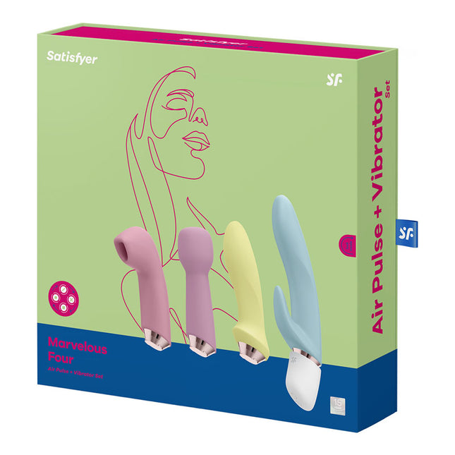 Satisfyer Marvelous Four Air Pulse & Vibrators