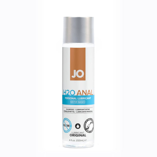 JO H2O Water Based Anal Lubricant - 120ml Bottle