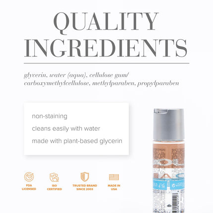 JO H2O Water Based Anal Lubricant - 60ml Bottle