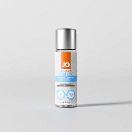 JO H2O Thick Water Based Anal Lubricant - 60ml Bottle